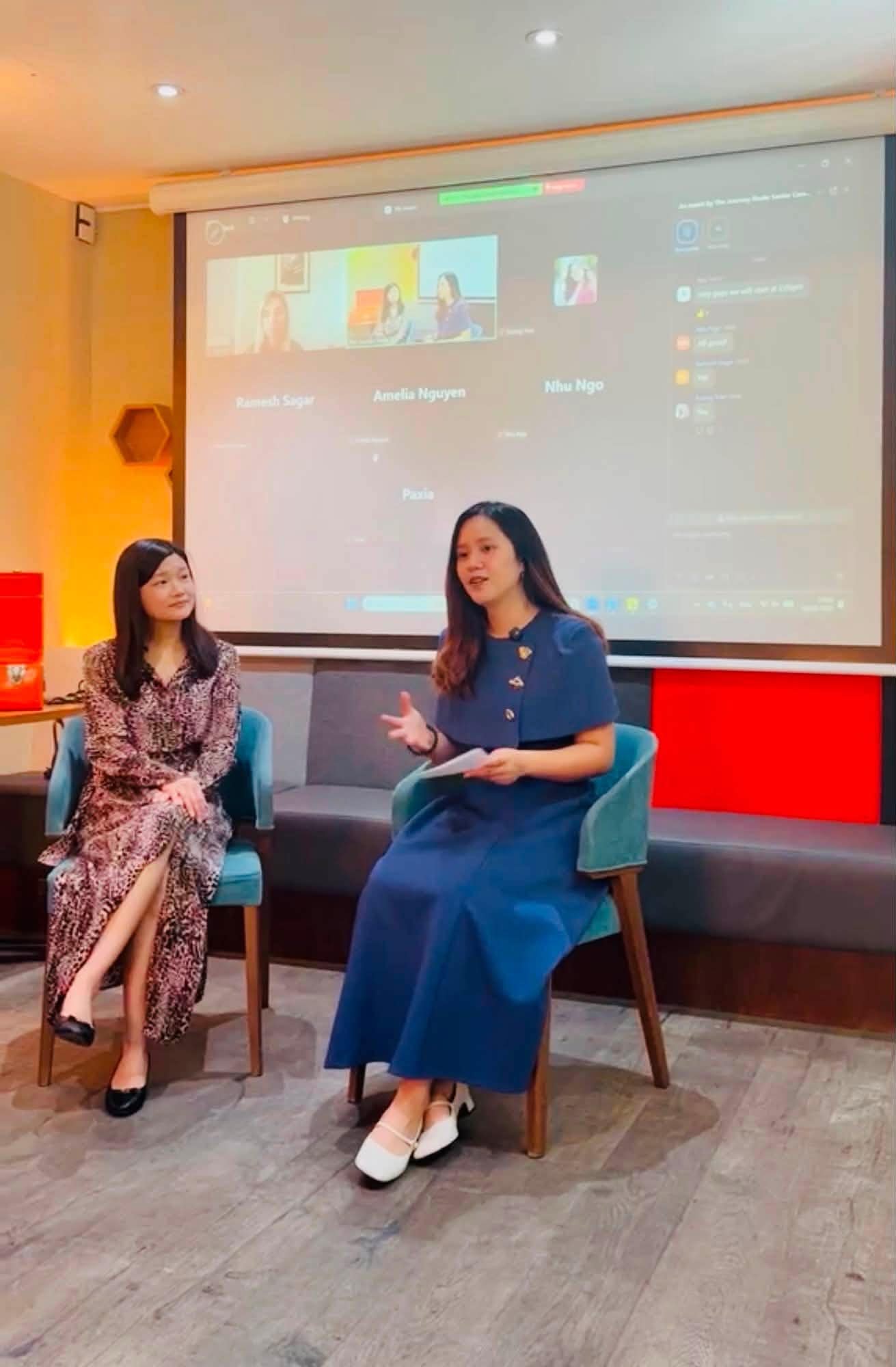 Vanessa Yiu sharing career insights